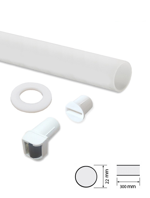 Banddoorvoer set met buis