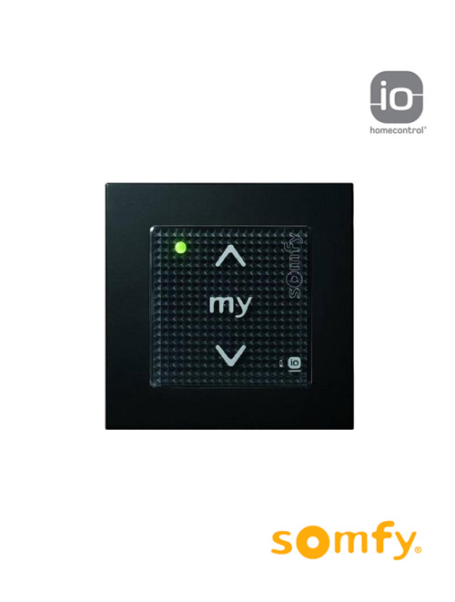 Somfy Smoove Zwart IO
