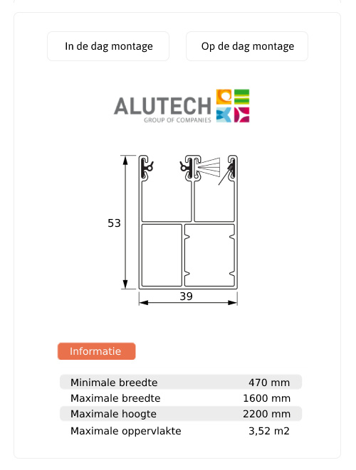 Alutech Solar Rolluik Hor