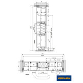 Openslaande garagedeuren Hörmann NT80-2