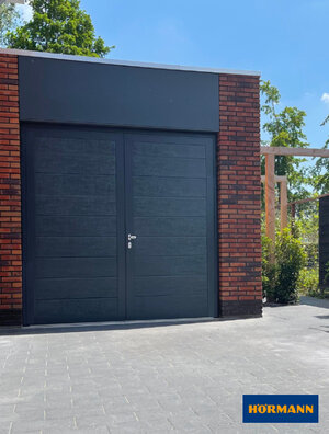 Openslaande garagedeuren Hörmann NT80-2