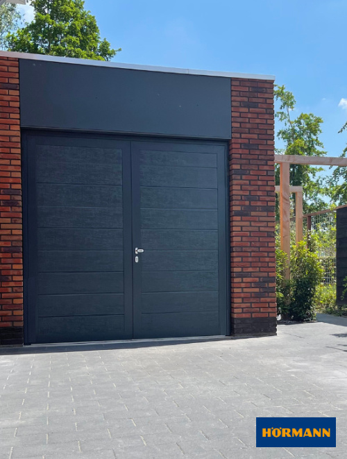 Openslaande garagedeuren Hörmann NT80-2
