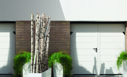 Nieuw! De openslaande garagedeuren van Hörmann