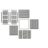 Hörmann Metalen Tuinhuis Klassiek met zadeldak