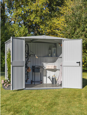 Hörmann Metalen Tuinhuis Klassiek met zadeldak