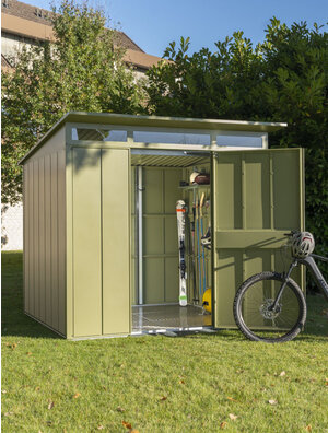 Hörmann Metalen Tuinhuis Modern met lessenaarsdak