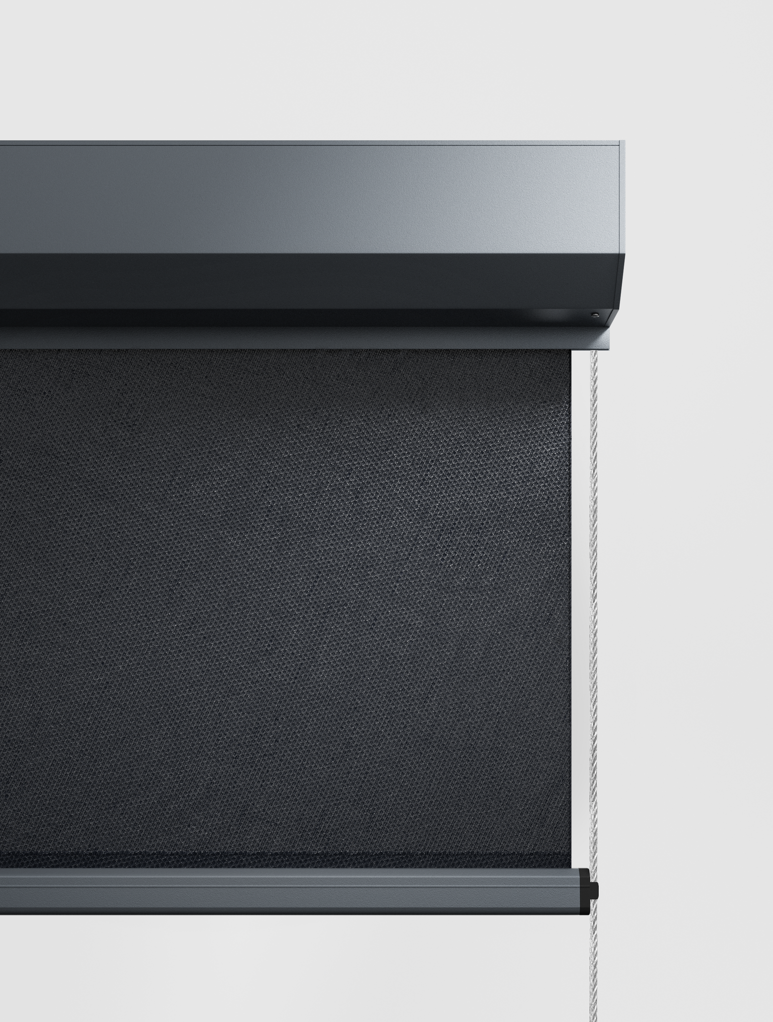 Zonwering screen met kabel