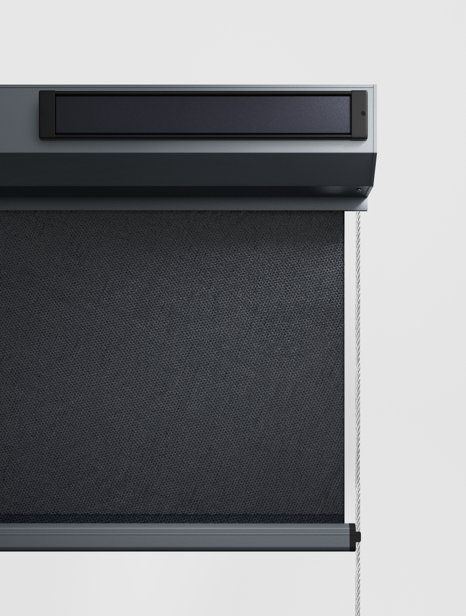 Solar zonwering screen met kabel