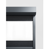 Windvaste screen met folie