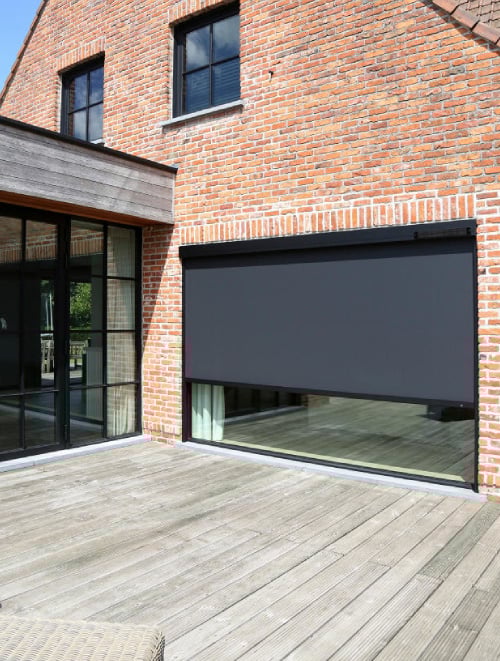 Windvaste screen Somfy Solar