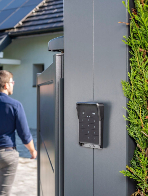 Somfy Draadloos Codeklavier IO Pro Metaal