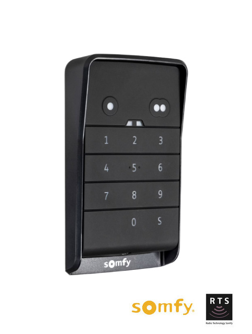 Somfy Draadloos Codeklavier RTS Pro Kunststof