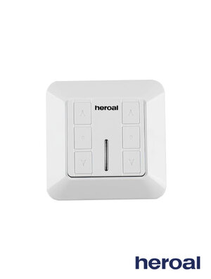 Heroal WT2 Draadloze Wandzender 2-kanalen