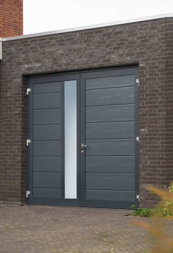 Openslaande garagedeuren Hörmann NT80-2 Window