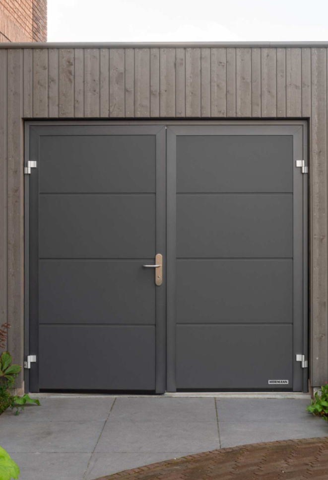 Openslaande garagedeuren Hörmann NT60-2