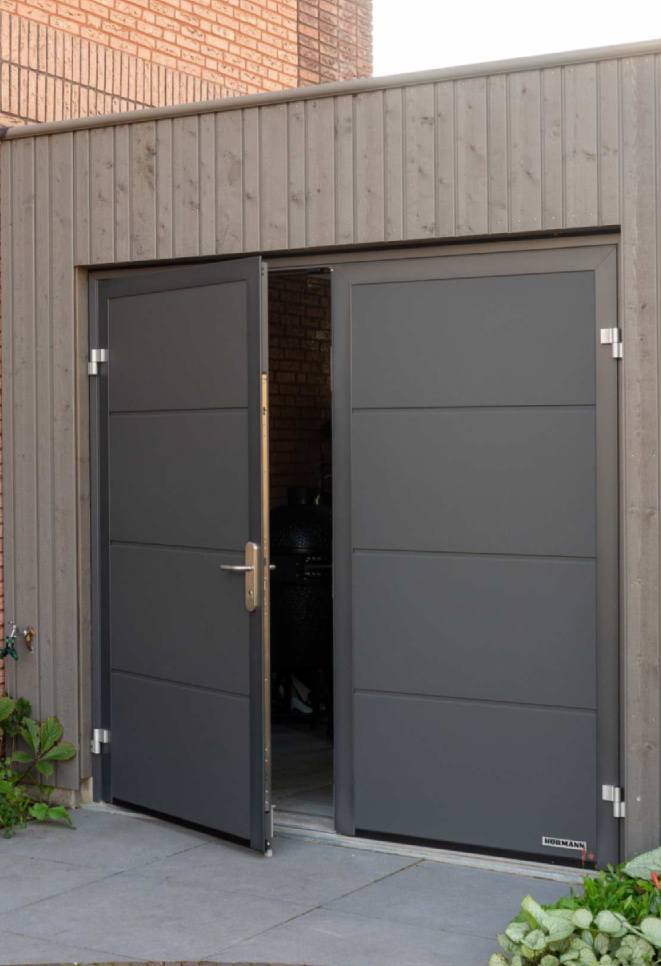 Openslaande garagedeuren Hörmann NT60-2