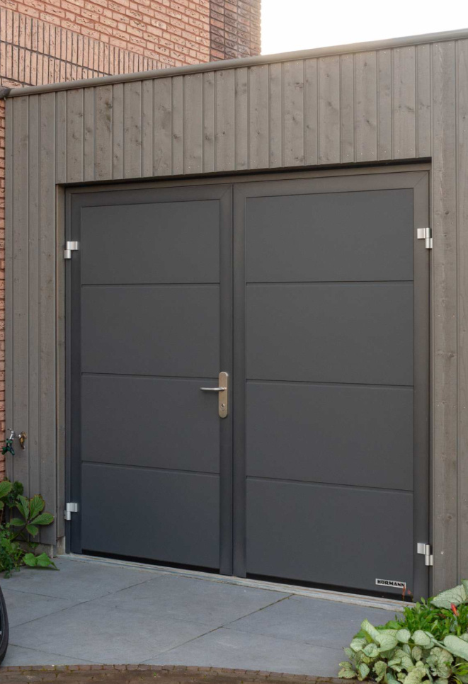 Openslaande garagedeuren Hörmann NT60-2