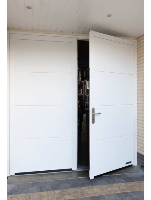 Openslaande garagedeuren Hörmann NT60-2