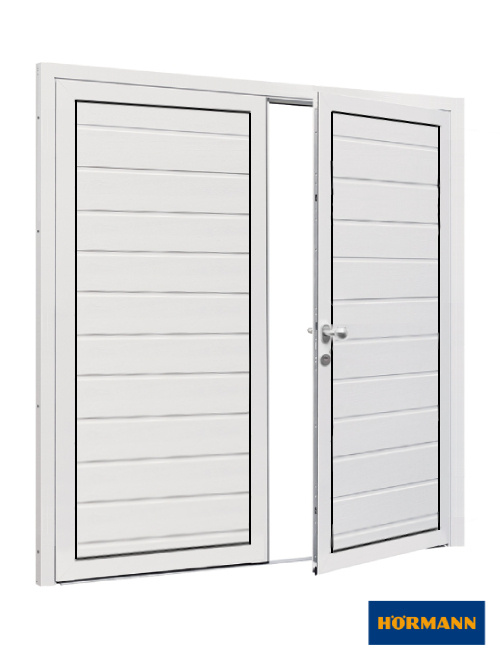 Openslaande garagedeuren Hörmann NT80-2