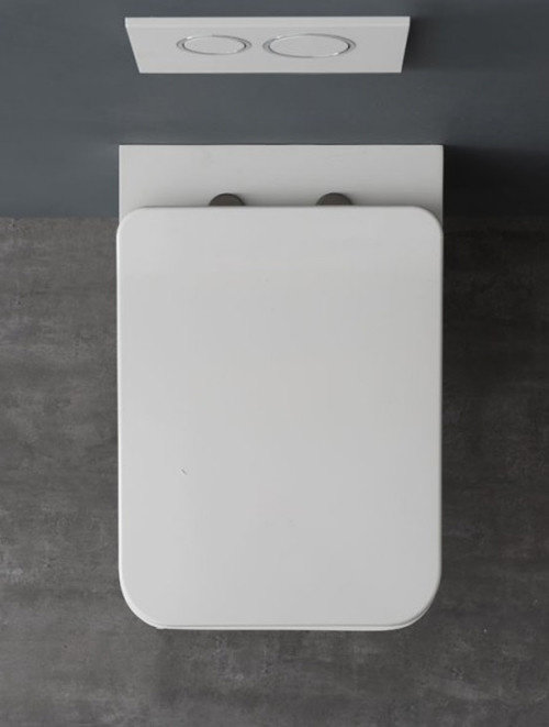 Hangtoilet Solid Surface 505 (inclusief softclose zitting)