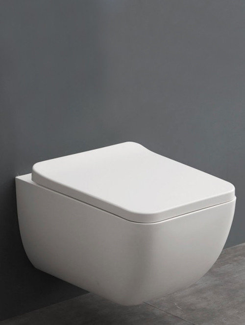Hangtoilet Solid Surface 505 (inclusief softclose zitting)