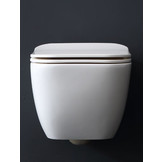 Hangtoilet Solid Surface TMS-506P (inclusief softclose zitting)