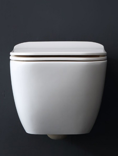 Hangtoilet Solid Surface TMS-506P (inclusief softclose zitting)