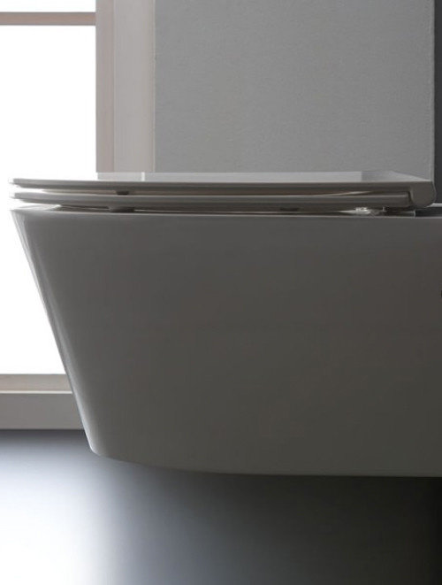 Hangtoilet Solid Surface TMS-507P (inclusief softclose zitting)