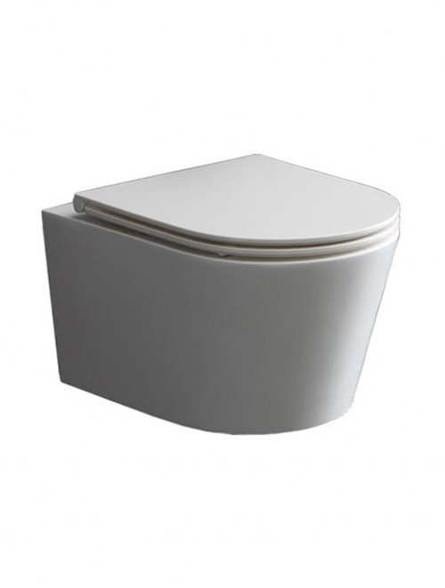 Hangtoilet Solid Surface TMS-507P (inclusief softclose zitting)