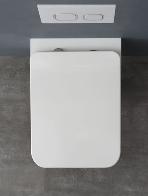 Hangtoilet Solid Surface TMS-508P (inclusief softclose zitting)