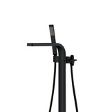 Vrijstaande badkraan Erfurt Zwart