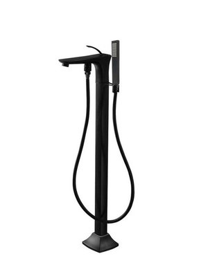 Vrijstaande badkraan Brez Zwart