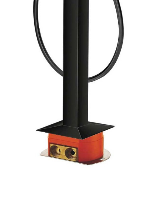 Vrijstaande badkraan Grande Zwart