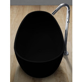 Vrijstaand Solid Surface bad BS-505 Zwart