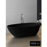 Vrijstaand Solid Surface bad BS-505 Zwart