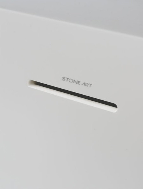 Vrijstaand Solid Surface bad back to wall BS-519