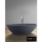 Vrijstaand Solid Surface bad BS-531 Grijs