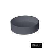 StoneArt Solid Surface Waskom LC112 Grijs (exclusief kraan)