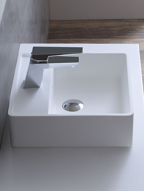 StoneArt Solid Surface Waskom LC147 (exclusief kraan)
