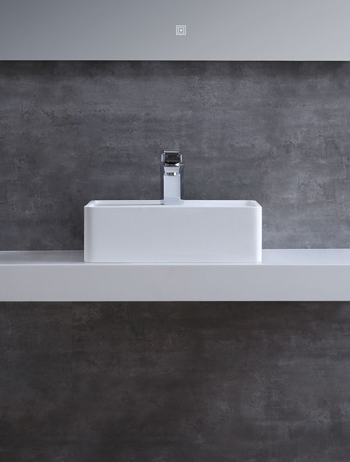 StoneArt Solid Surface Waskom LC147 (exclusief kraan)