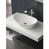 StoneArt Solid Surface Waskom LC149 (exclusief kraan)