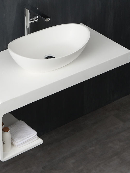 StoneArt Solid Surface Waskom LC149 (exclusief kraan)
