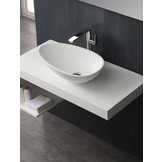 StoneArt Solid Surface Waskom LC150 (exclusief kraan)