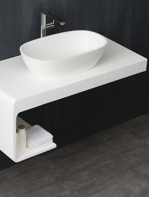 StoneArt Solid Surface Waskom LC151 (exclusief kraan)