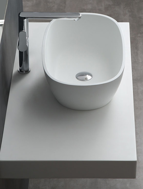 StoneArt Solid Surface Waskom LC151 (exclusief kraan)