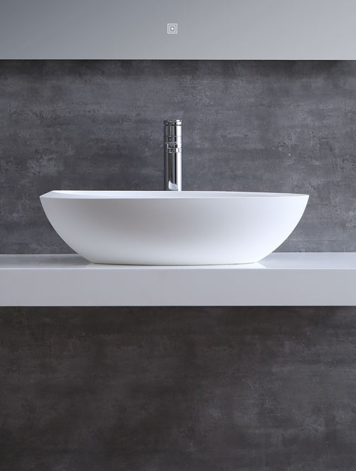 StoneArt Solid Surface Waskom LC153 (exclusief kraan)