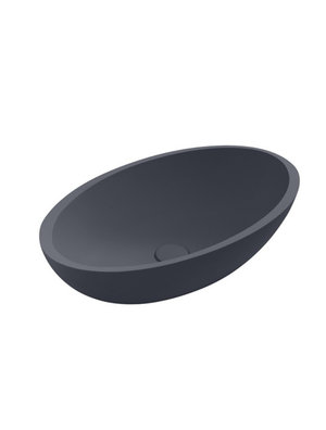 StoneArt Solid Surface Waskom LC153 Grijs (exclusief kraan)