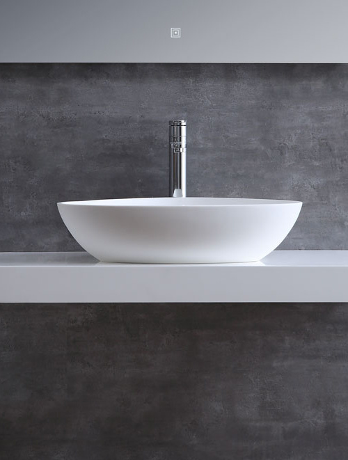 StoneArt Solid Surface Waskom LC154 (exclusief kraan)