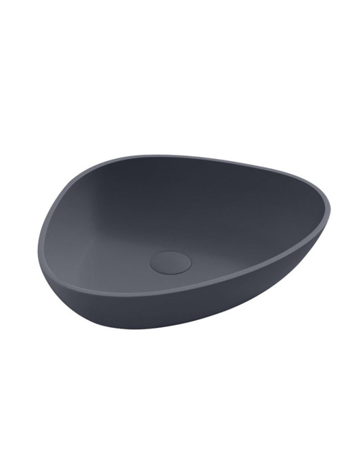 StoneArt Solid Surface Waskom LC154 Grijs (exclusief kraan)