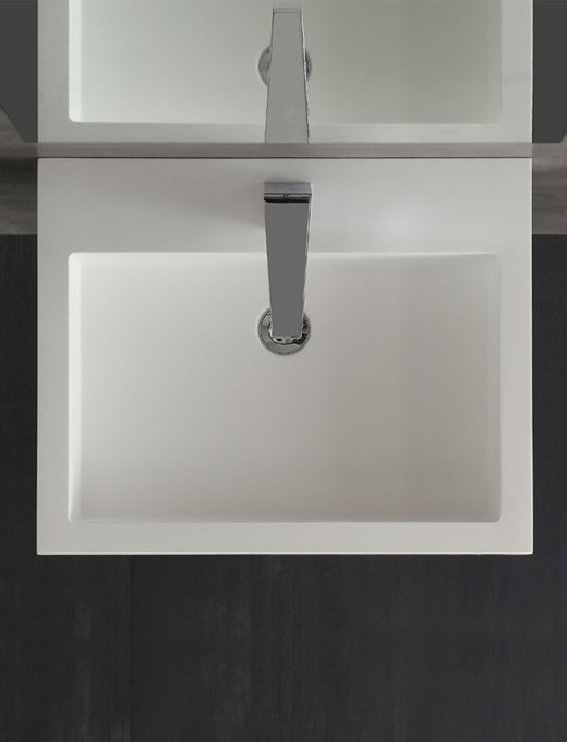 StoneArt Solid Surface Wastafel LP4506 (exclusief kraan)